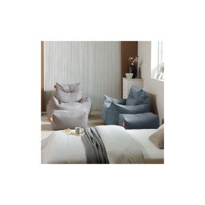 보니타 빈백 초대형 페르시안 SR803 스웨이드 소파 (풋스툴세트) NEW컬러 구매시 전용사각쿠션 증정