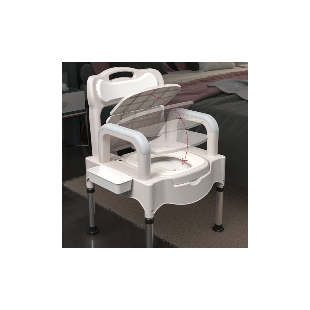 이동식 좌변기 환자용 변기 노인 휴대용 변기의자 임산부 목욕의자 어르신 장애인 간이 화장실 YQ