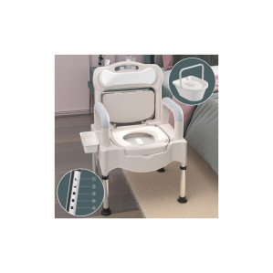 이동식 좌변기 환자용 변기 노인 휴대용 변기의자 임산부 목욕의자 어르신 장애인 간이 화장실 YQ