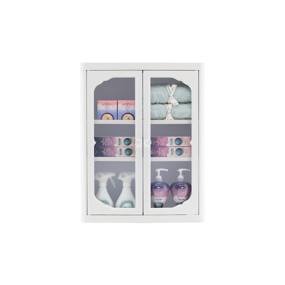 엑센트 D630/욕실장/욕실용품/욕실수납장/ 화이트색상