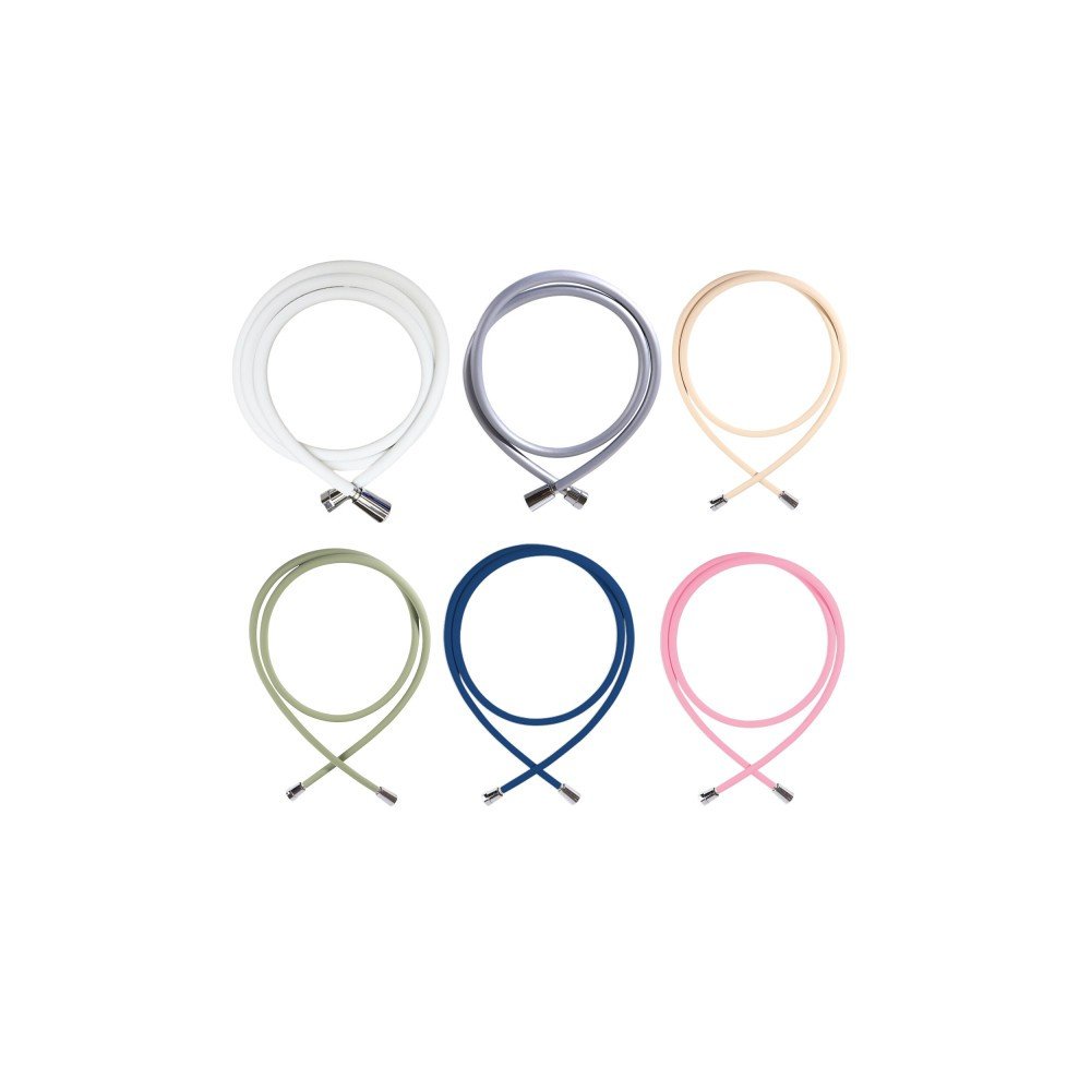 이로홈 100%국산 샤워기호스 교체 샤워호스 PVC 꼬임 물때방지 욕실 샤워줄 1.5m 2m 수전 베란다 화장실