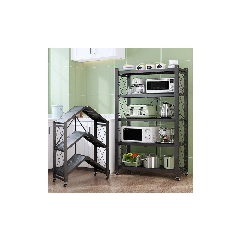 접이식선반 3단 원터치 폴딩 철제 선반 다용도 베란다